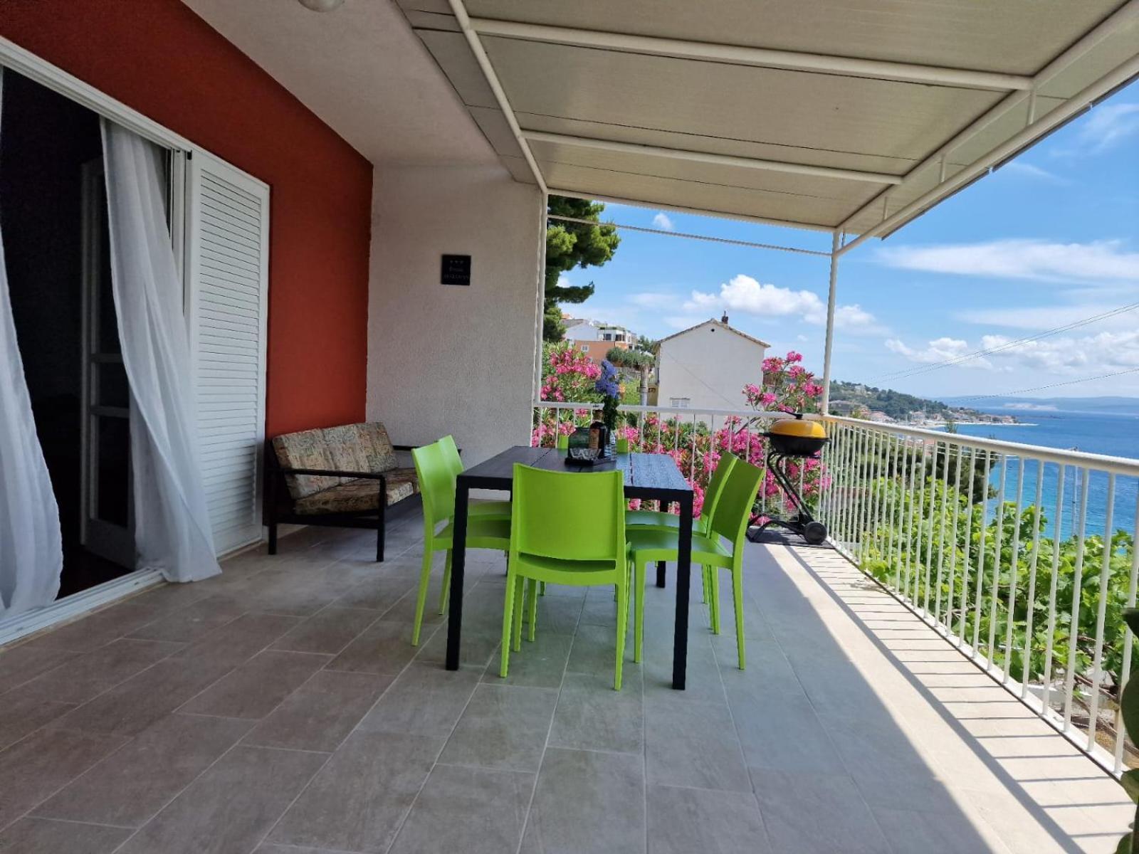 Apartment Panorama - Amazing Sea View, Newly Renovated Dugi Rat Kültér fotó