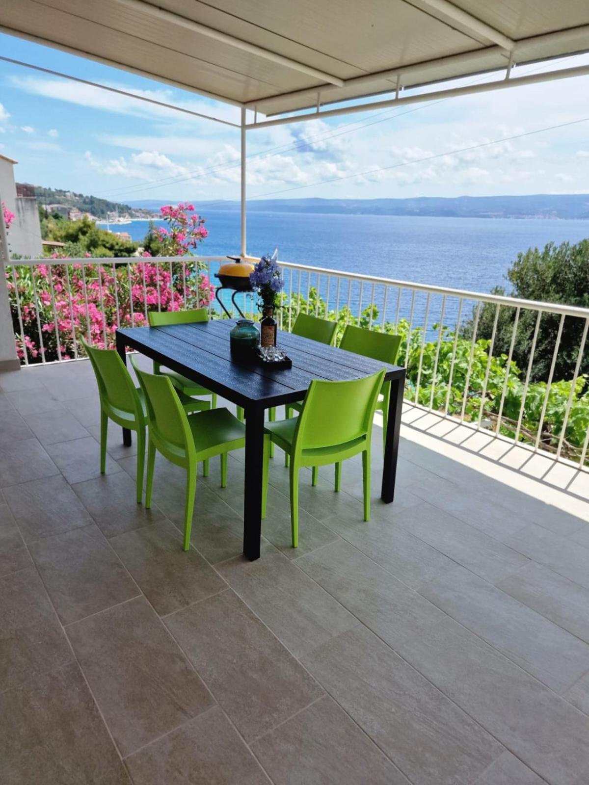 Apartment Panorama - Amazing Sea View, Newly Renovated Dugi Rat Kültér fotó